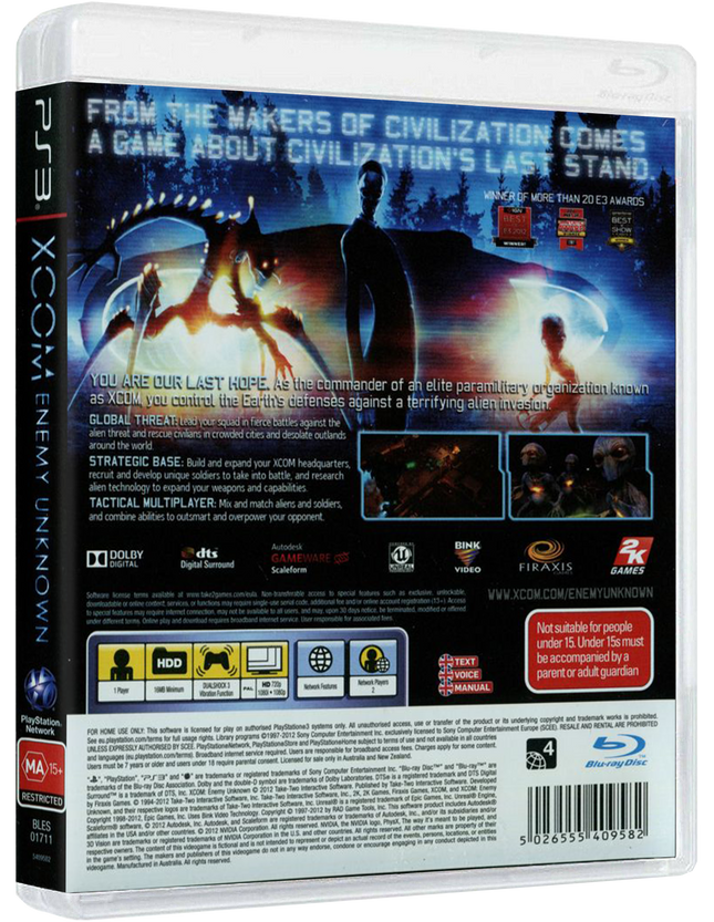 XCOM: Enemy Unknown | PS3