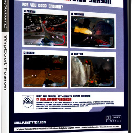 WipEout Fusion (Printed Cover) | PS2