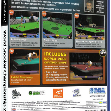 World Snooker Championship 2007 | PS2